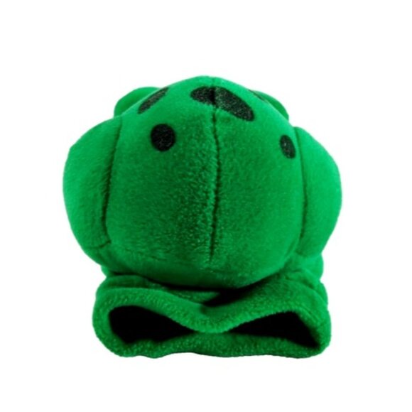 Vintage 1993 Plush Creations Inc Green Spotted Frog Hand Puppet - Picture 3 of 3